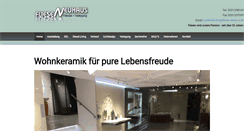 Desktop Screenshot of fliesen-neuhaus.de